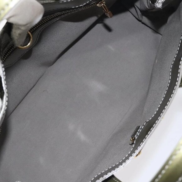 LOUIS VUITTON Monogram Vernis Wilshire PM Bag Gris Art Deco - Picture 12 of 15